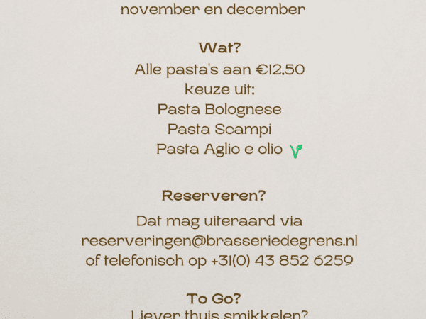 Pasta Dag