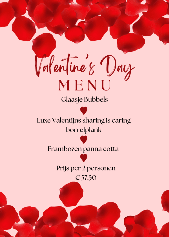 Valentijnsmenu ♥